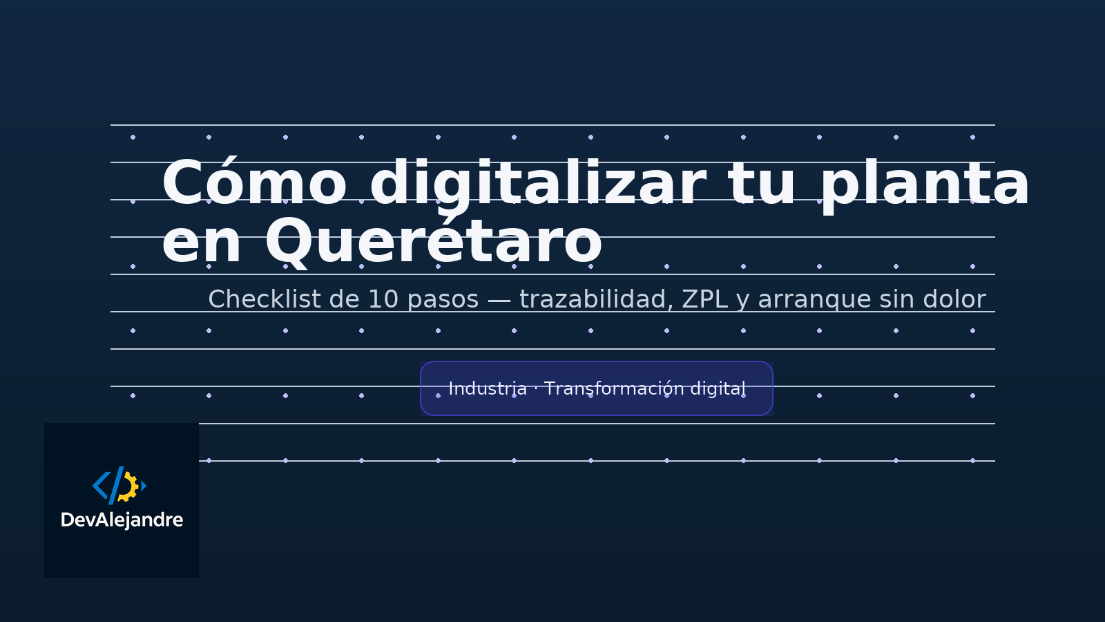 Digitalizar planta en Querétaro — Hero