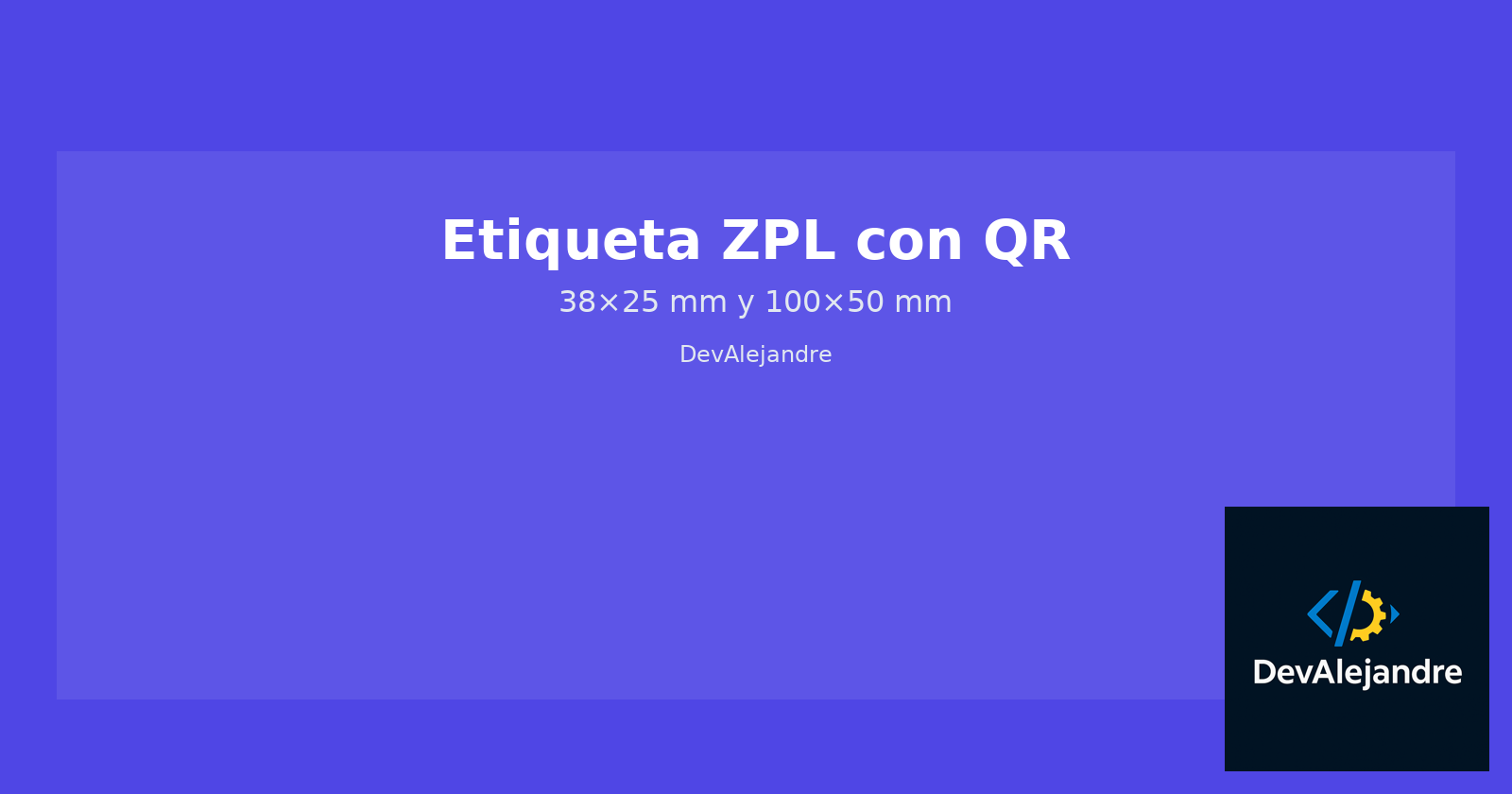 Etiqueta ZPL impresa resultado